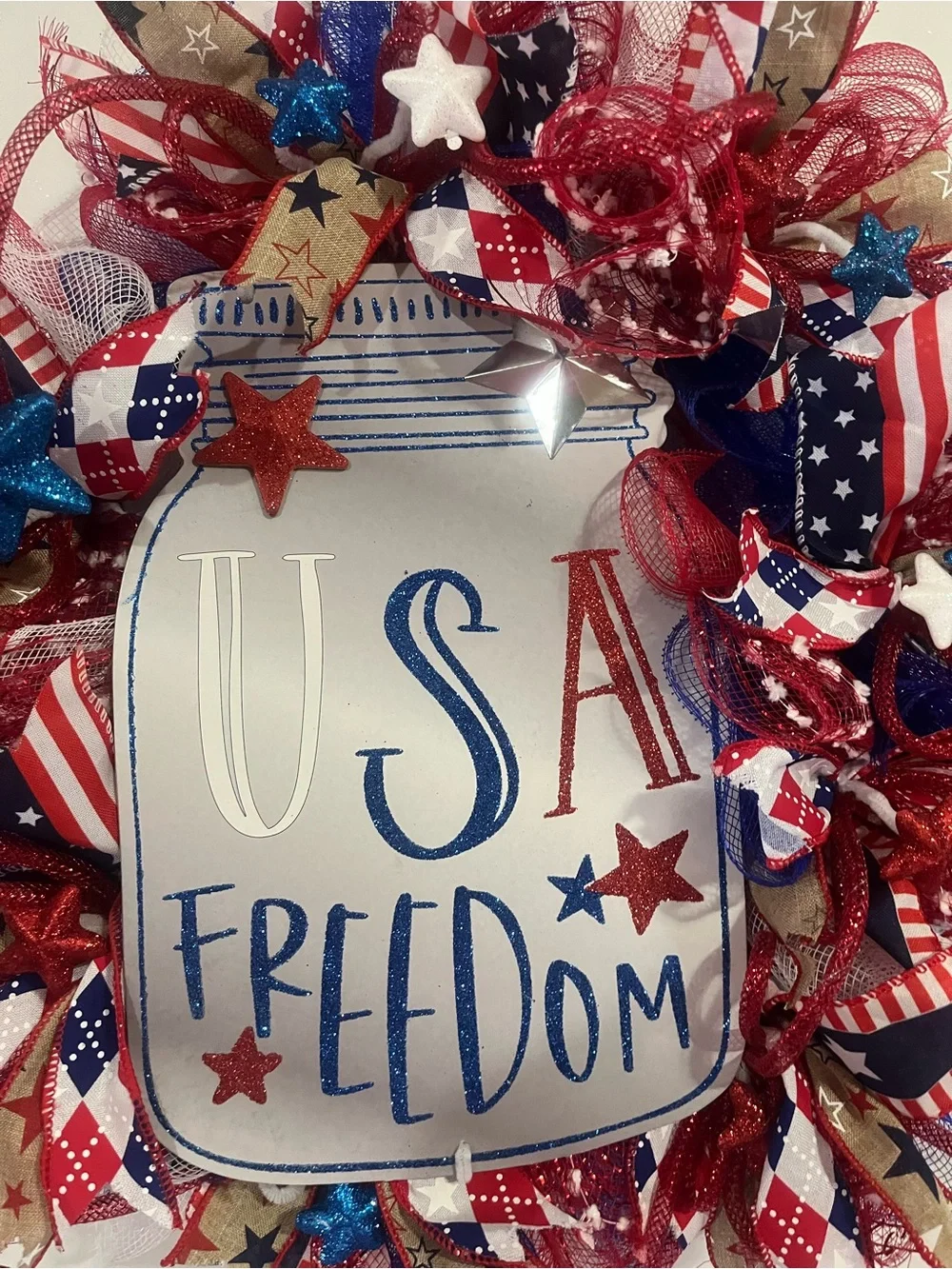 Hand Crafted festive patriotic